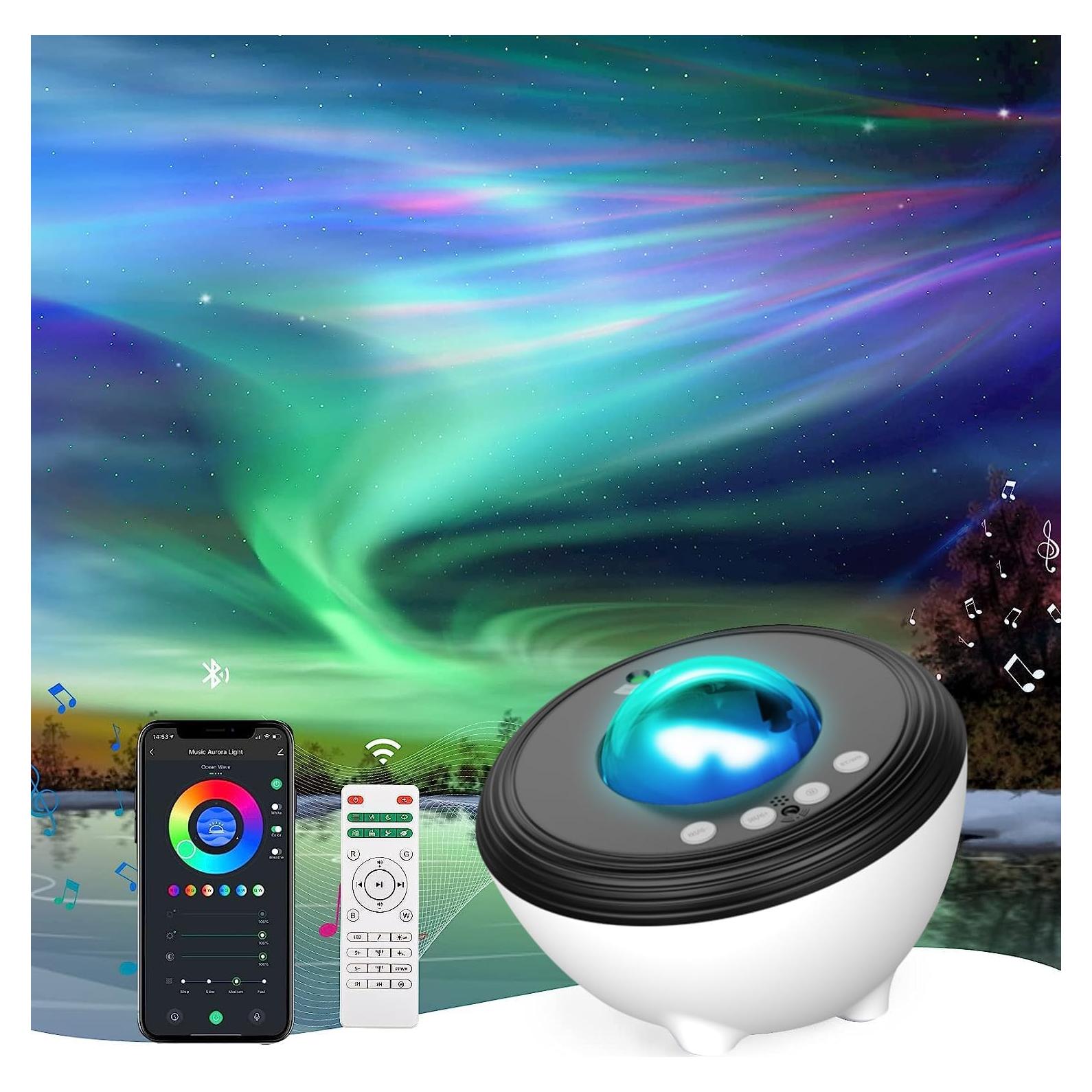 Proyector de Estrellas Galaxy con Altavoz Bluetooth 5.0