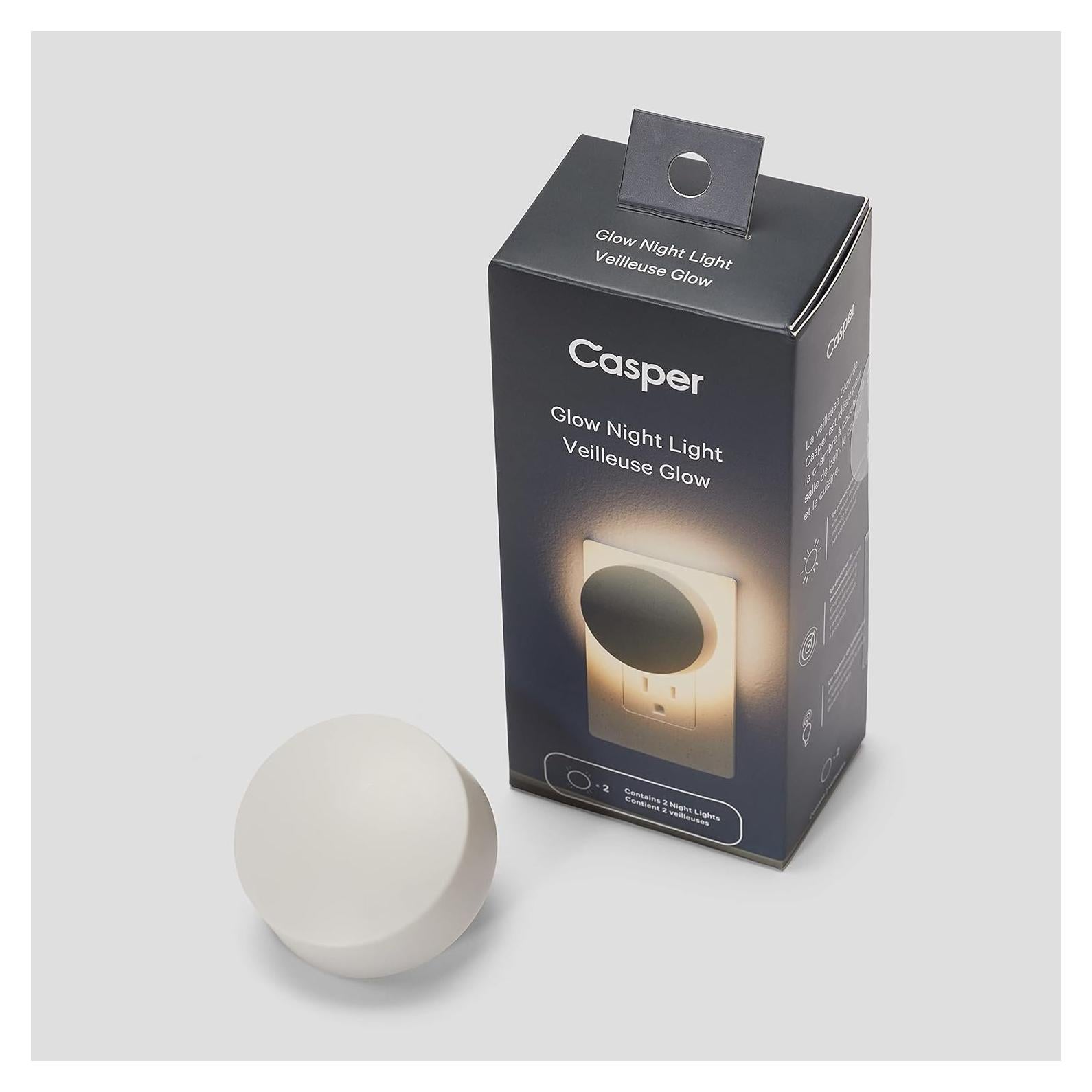 Luz Nocturna Glow Casper - Sensor de Movimiento, 12 Lúmenes