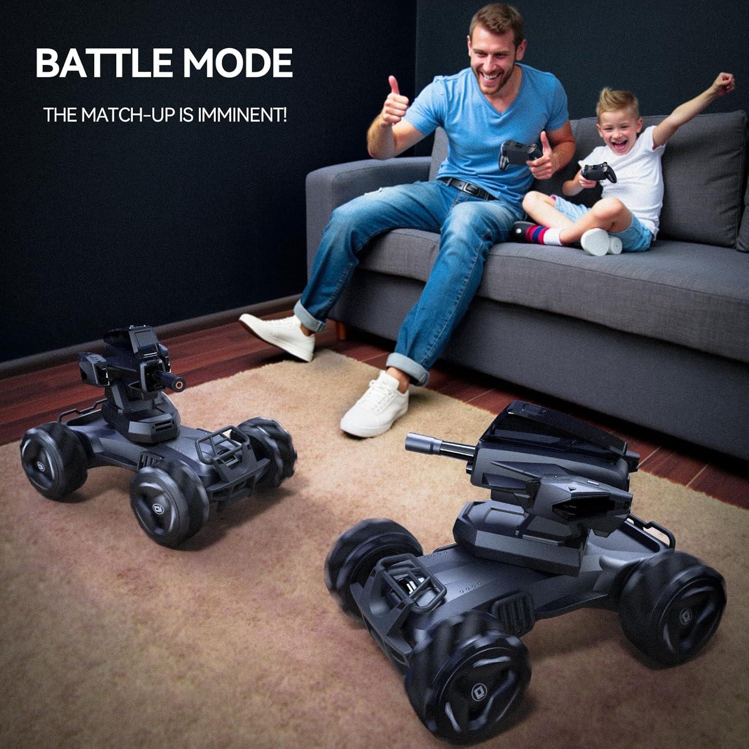 Coche RC V997 Monster 4X4 con Ruedas Mecanum y Programación