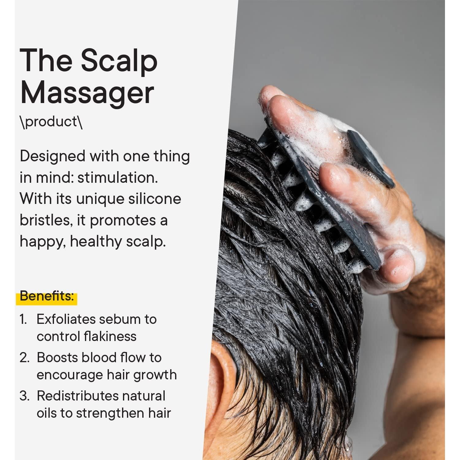 Exfoliador de Cuero Cabelludo Tooletries - Silicona Ergonomica