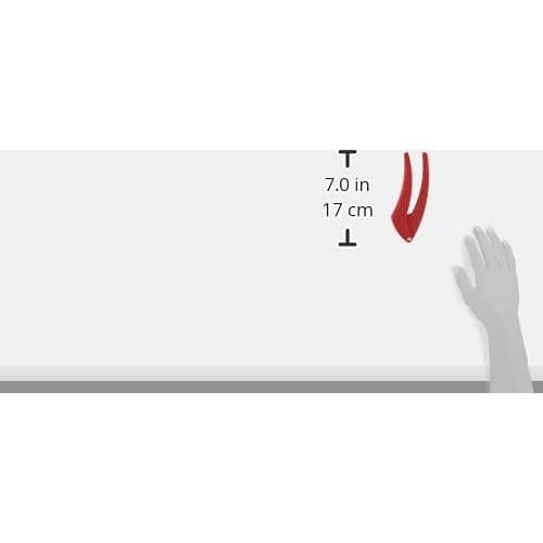 Prensa de Ajo Kuhn Rikon 17.78 cm Rojo Acero Inoxidable