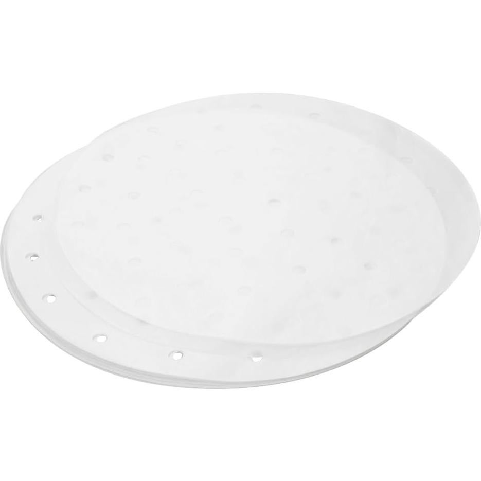 Cesta de Vapor de Bambú Flexzion 25.4 cm + 50 Forros + Palillos