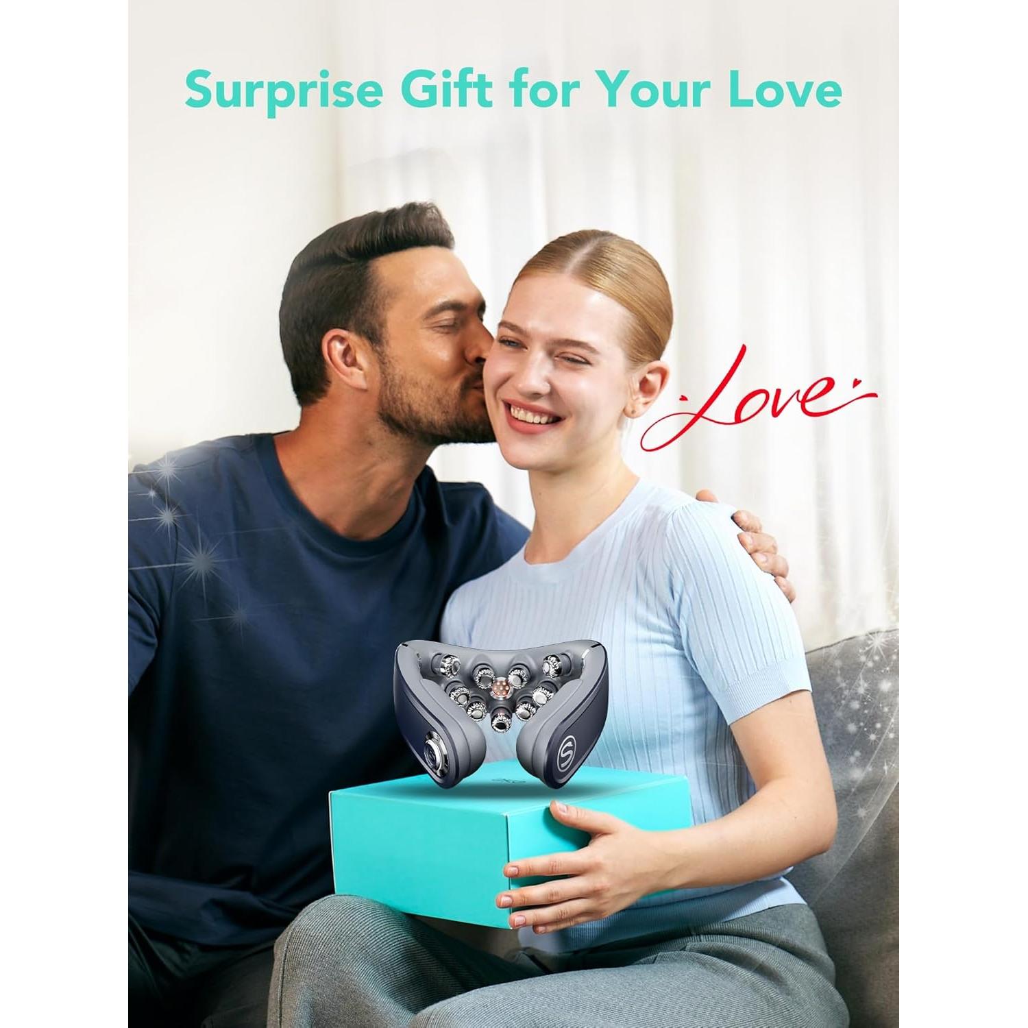 Masajeador de Cuello Inalámbrico SKG G7 PRO-FOLD 9D Plegable