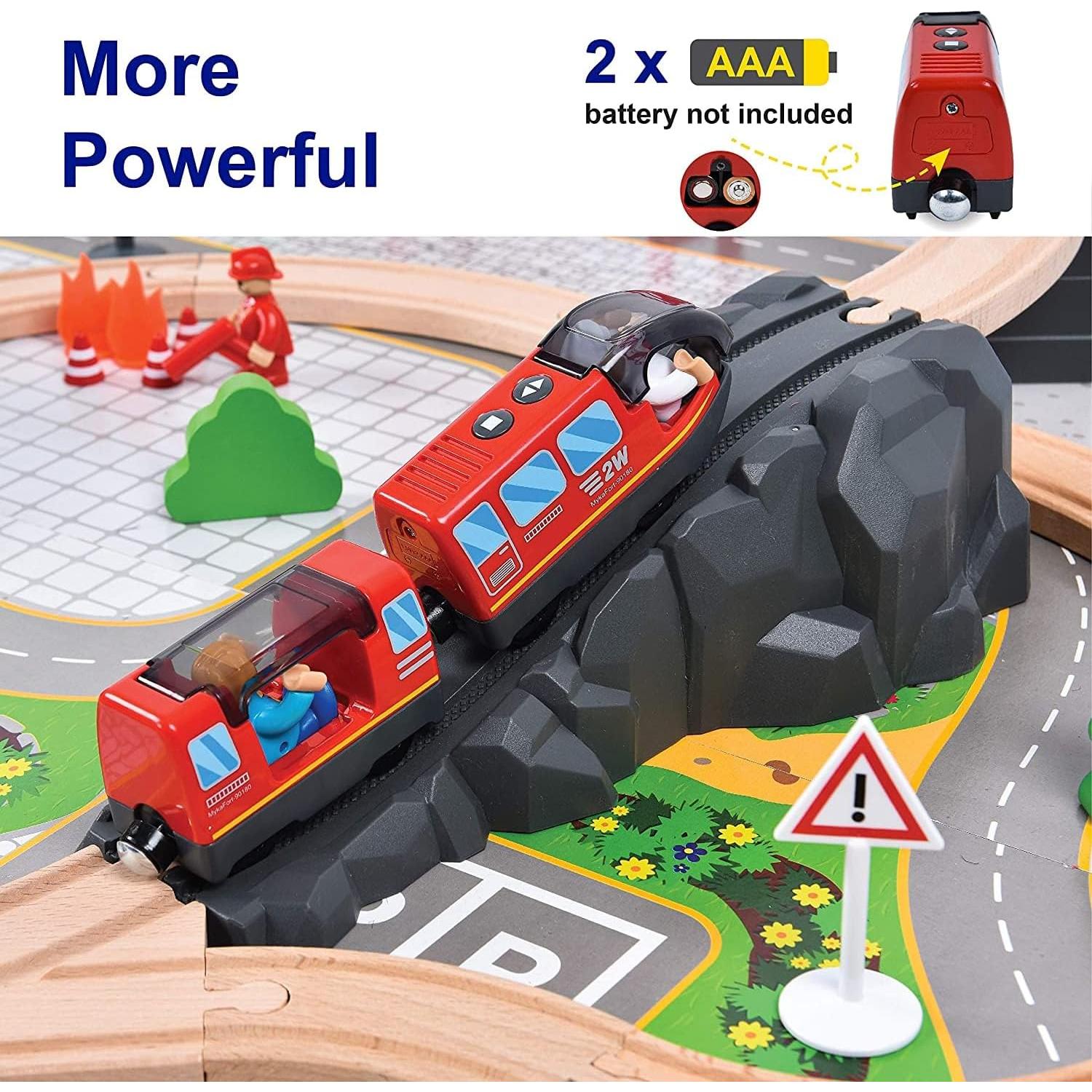 Locomotora eléctrica Goli Toys GA20004 con sonido y luces