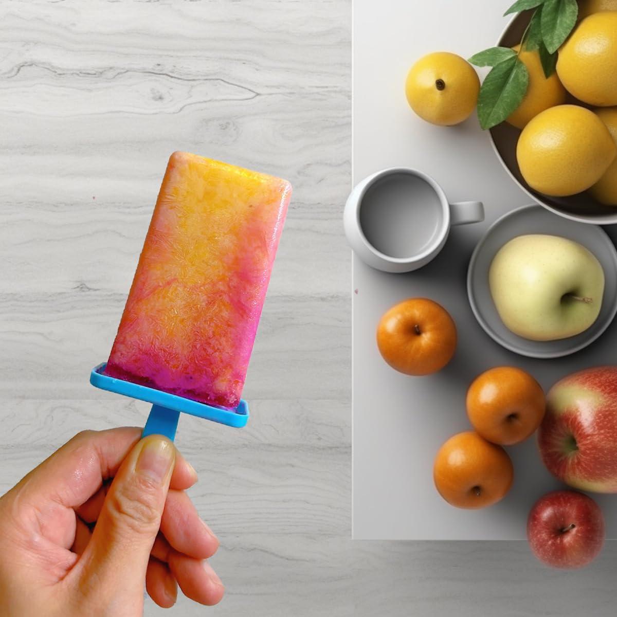 Moldes de Paletas de 12 Cavidades Alinana Sin BPA con Accesorios