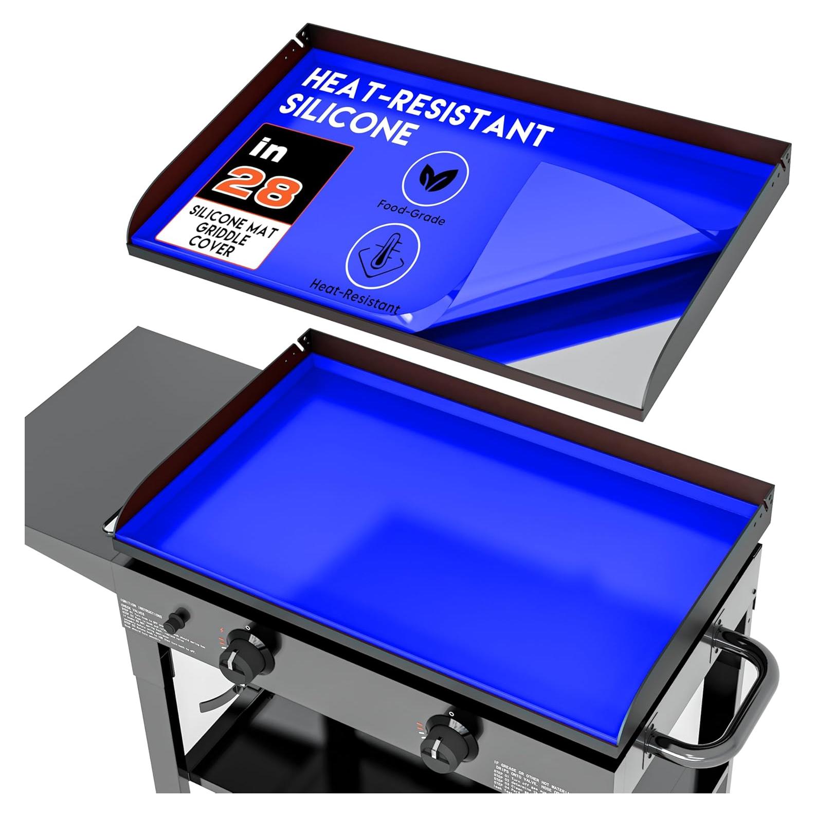 Alfombrilla de silicona Alawooder 28" para plancha Blackstone