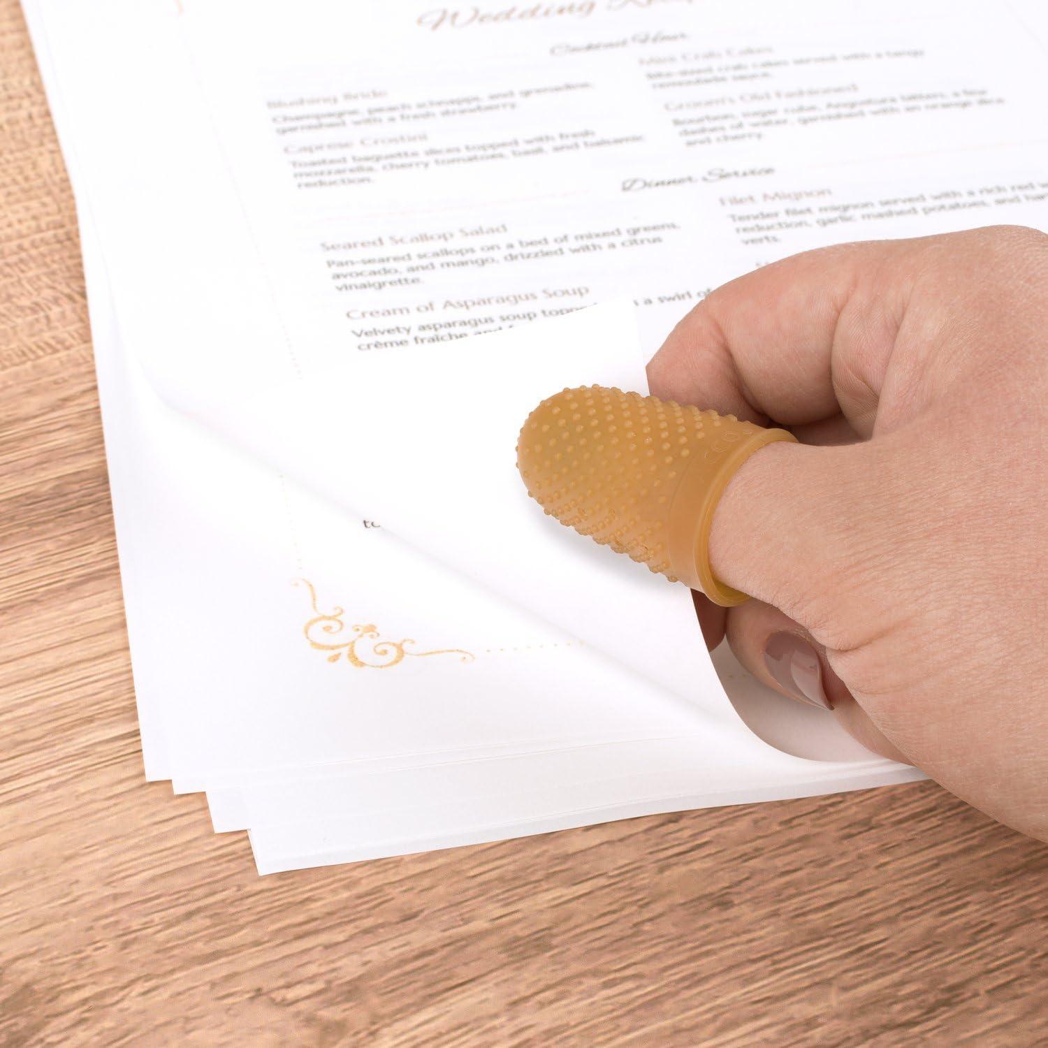 Puntas de goma Swingline #11 ámbar, caja de 12 unidades