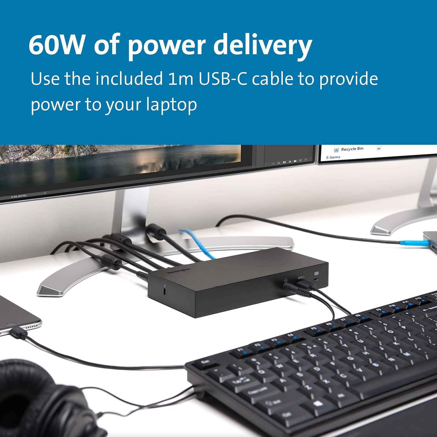 Estación de Acoplamiento USB-C Kensington SD4800P 135W