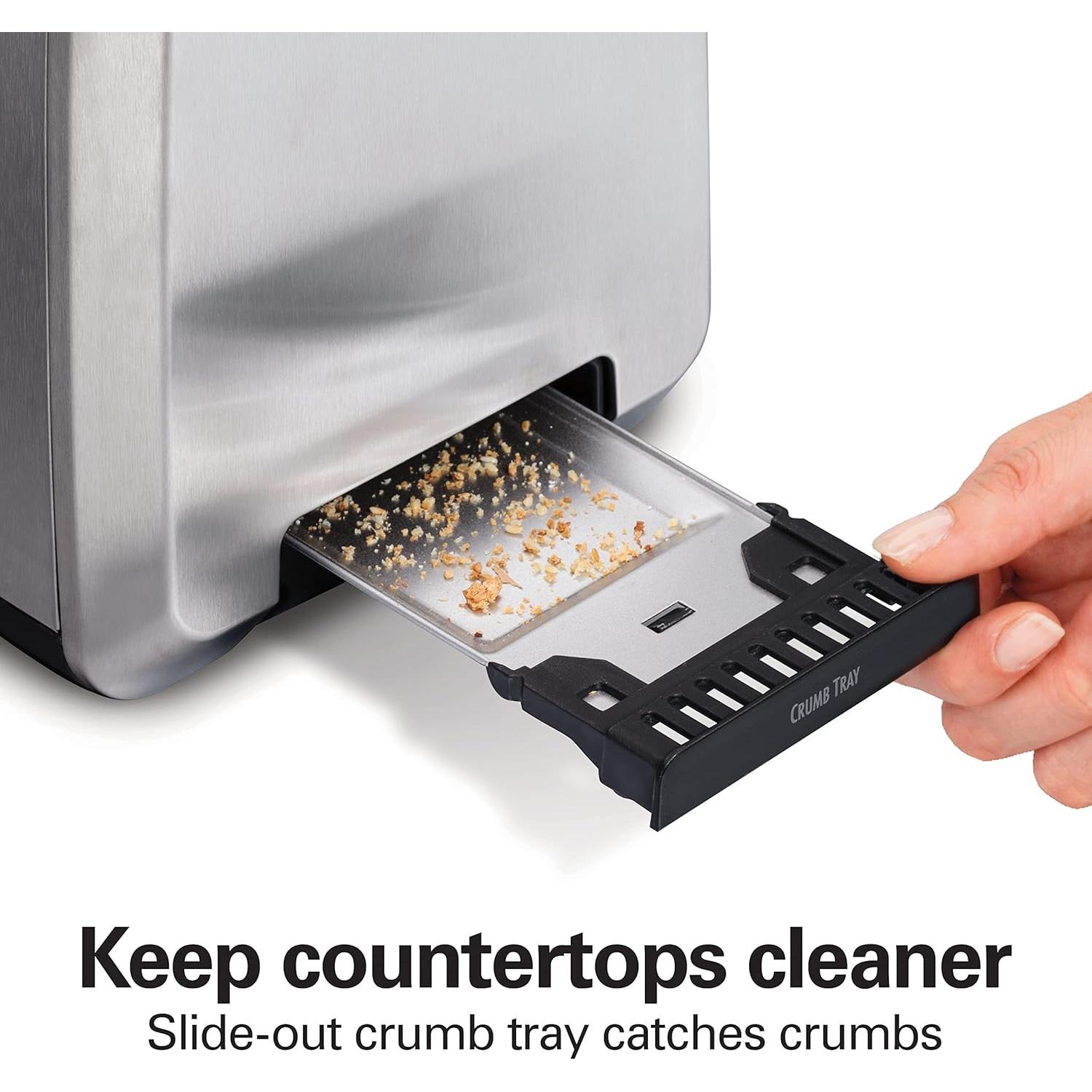 Tostadora Hamilton Beach 2 Rebanadas Acero Inoxidable 850W