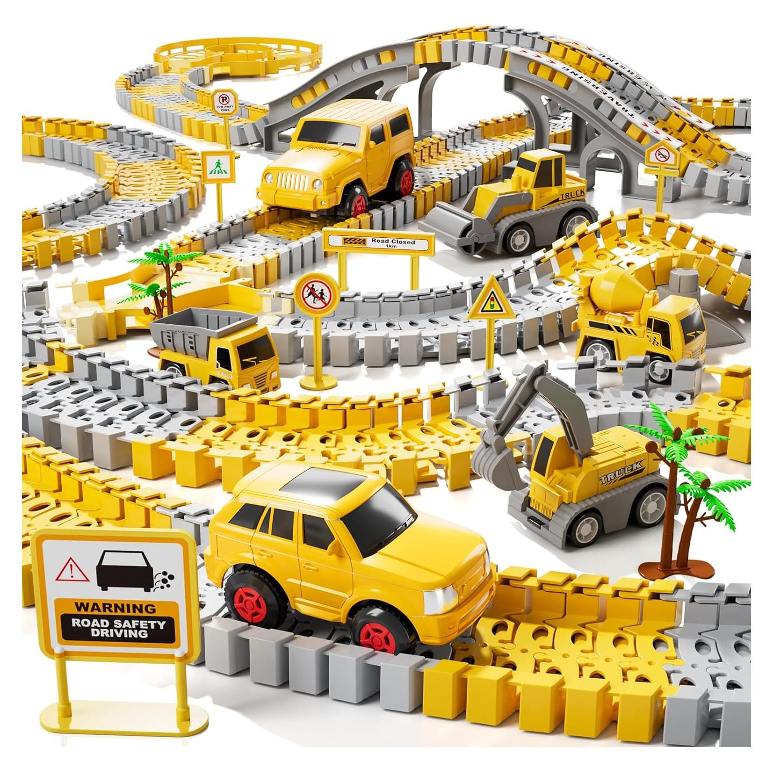 Juguetes de Pistas de Carreras iHaHa 236 PCS para Niños