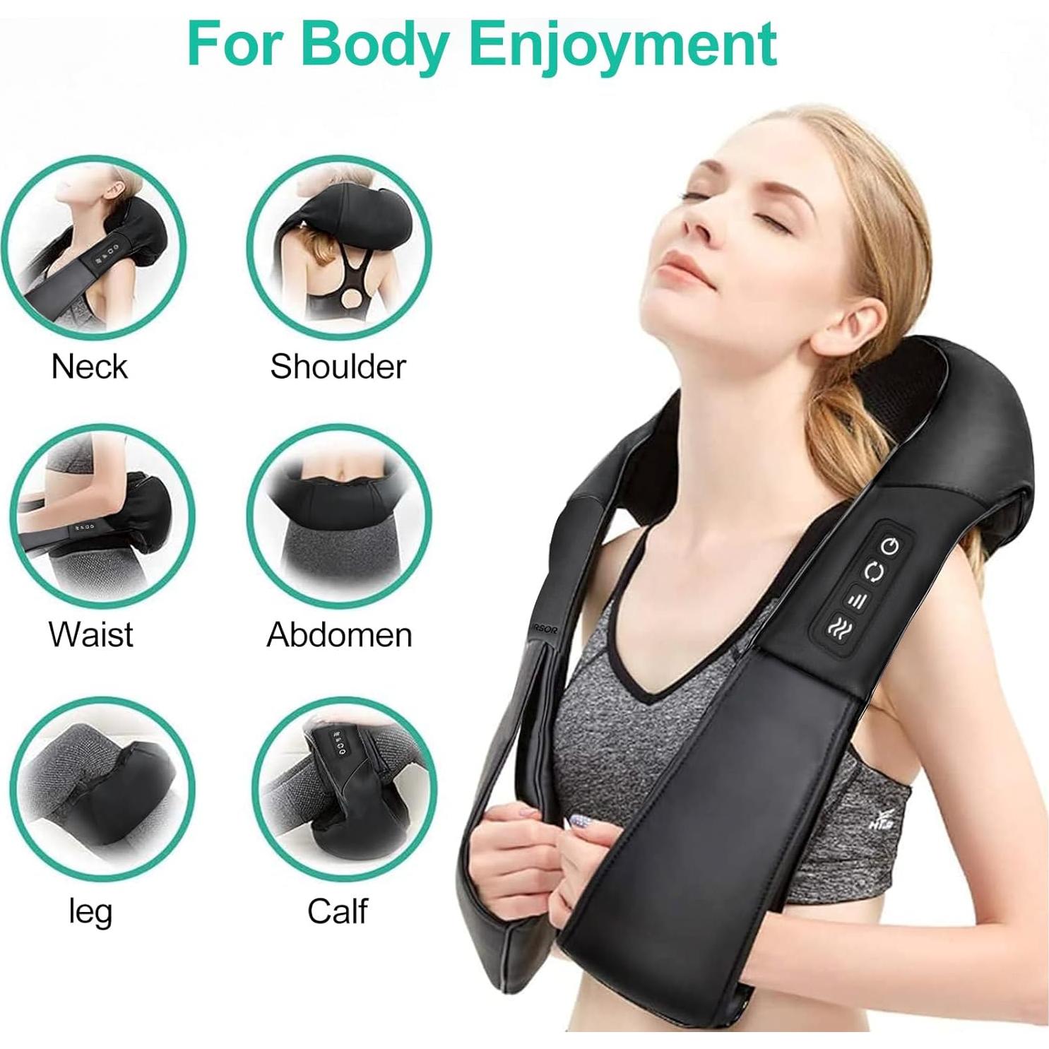 Masajeador de Cuello Medcursor LY-580A con Calor 3D