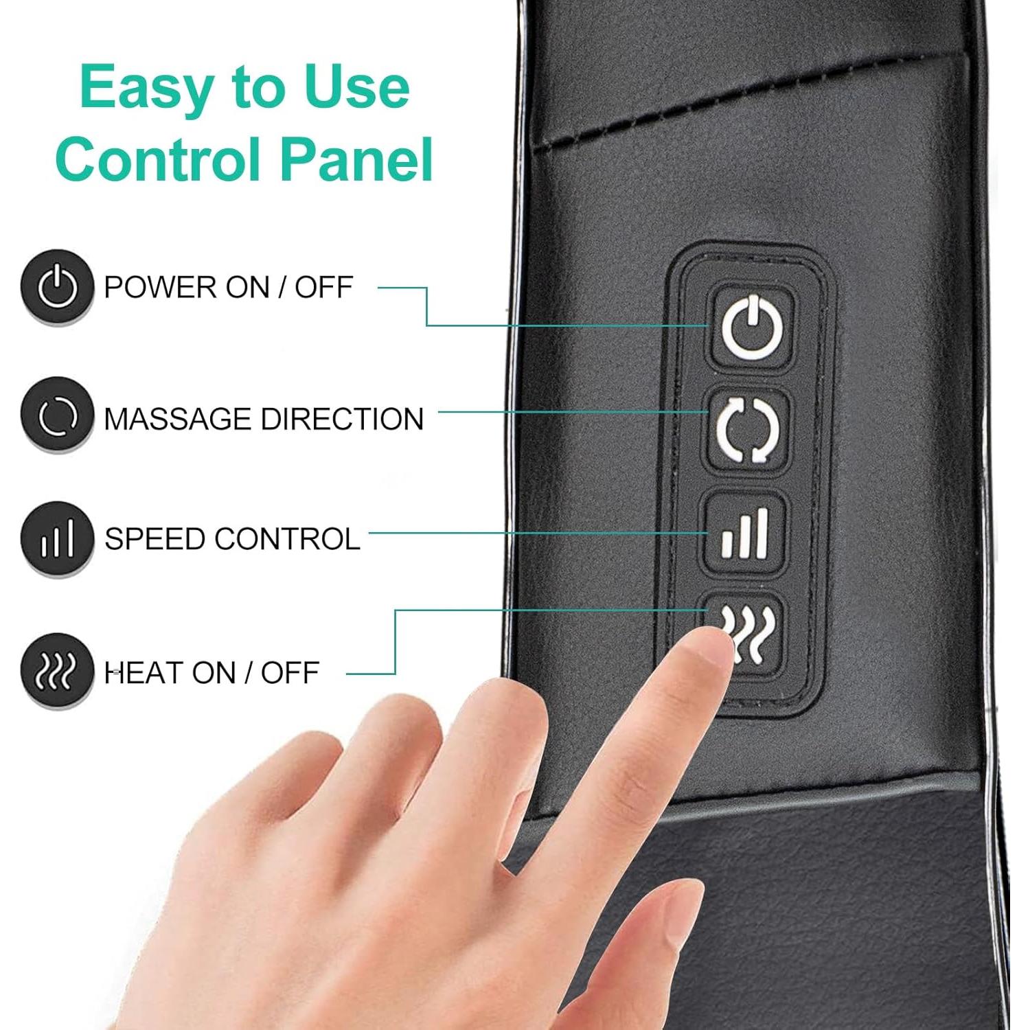 Masajeador de Cuello Medcursor LY-580A con Calor 3D