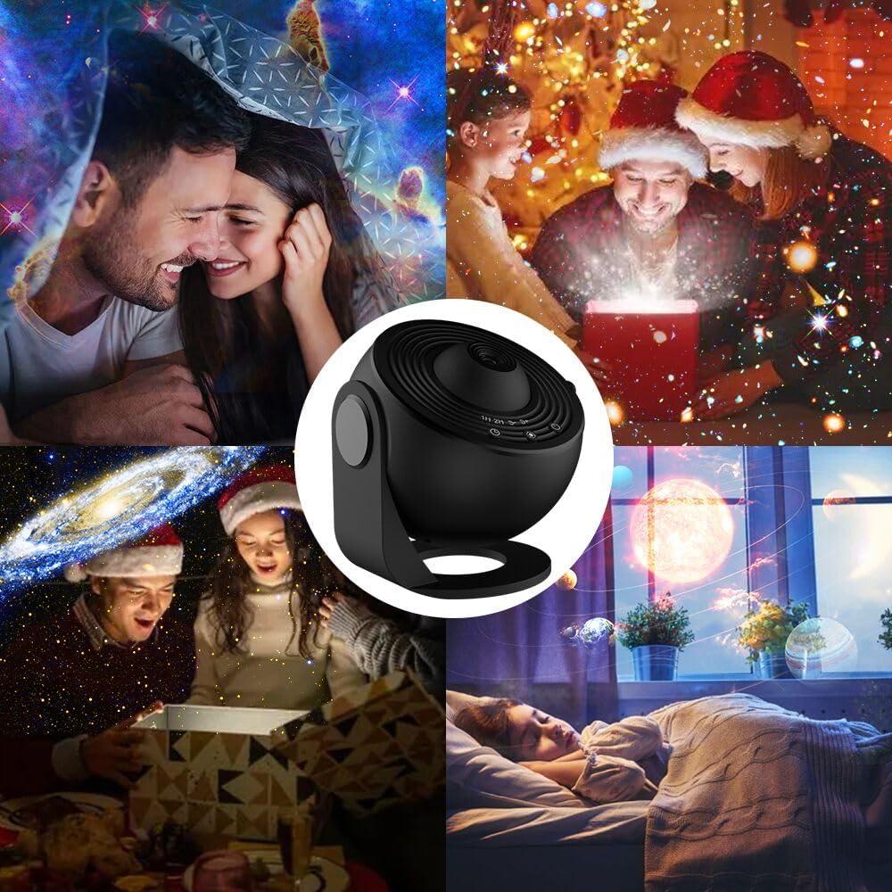 Proyector de Estrellas Elec3 Galaxy Light 360° Luz Nocturna