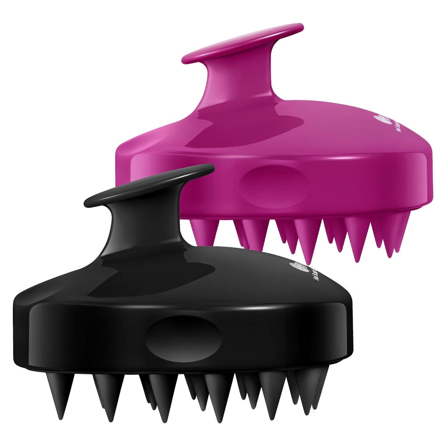 HEETA Cepillo Masajeador de Cuero Cabelludo 2 Pack - Suave