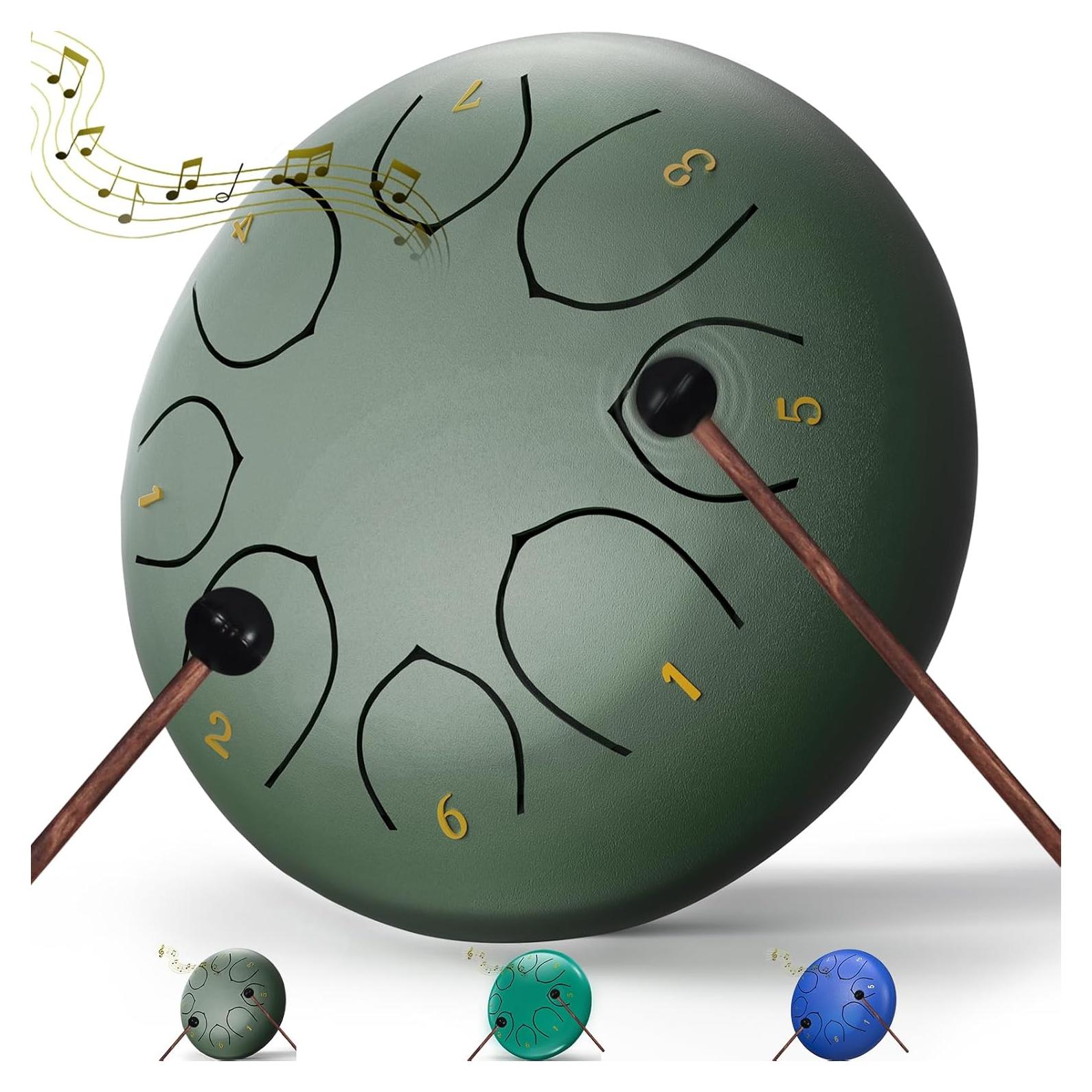 Tambor de Lluvia INNOWARMER 15cm Verde para Jardín Exterior