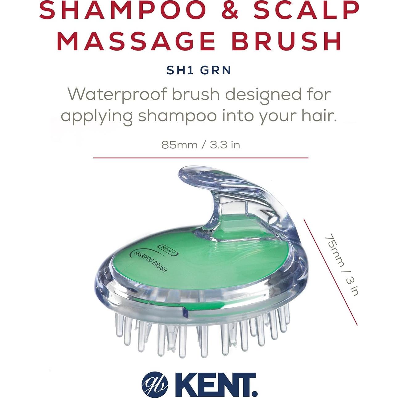 Cepillo Exfoliador Kent SH1 para Cuero Cabelludo y Cabello