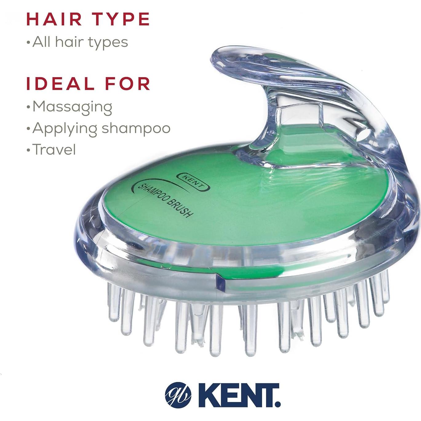 Cepillo Exfoliador Kent SH1 para Cuero Cabelludo y Cabello