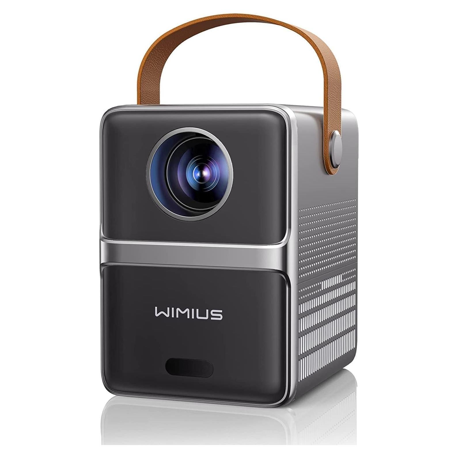 Mini Proyector WiMiUS P61 1080P 5G WiFi Bluetooth 300"