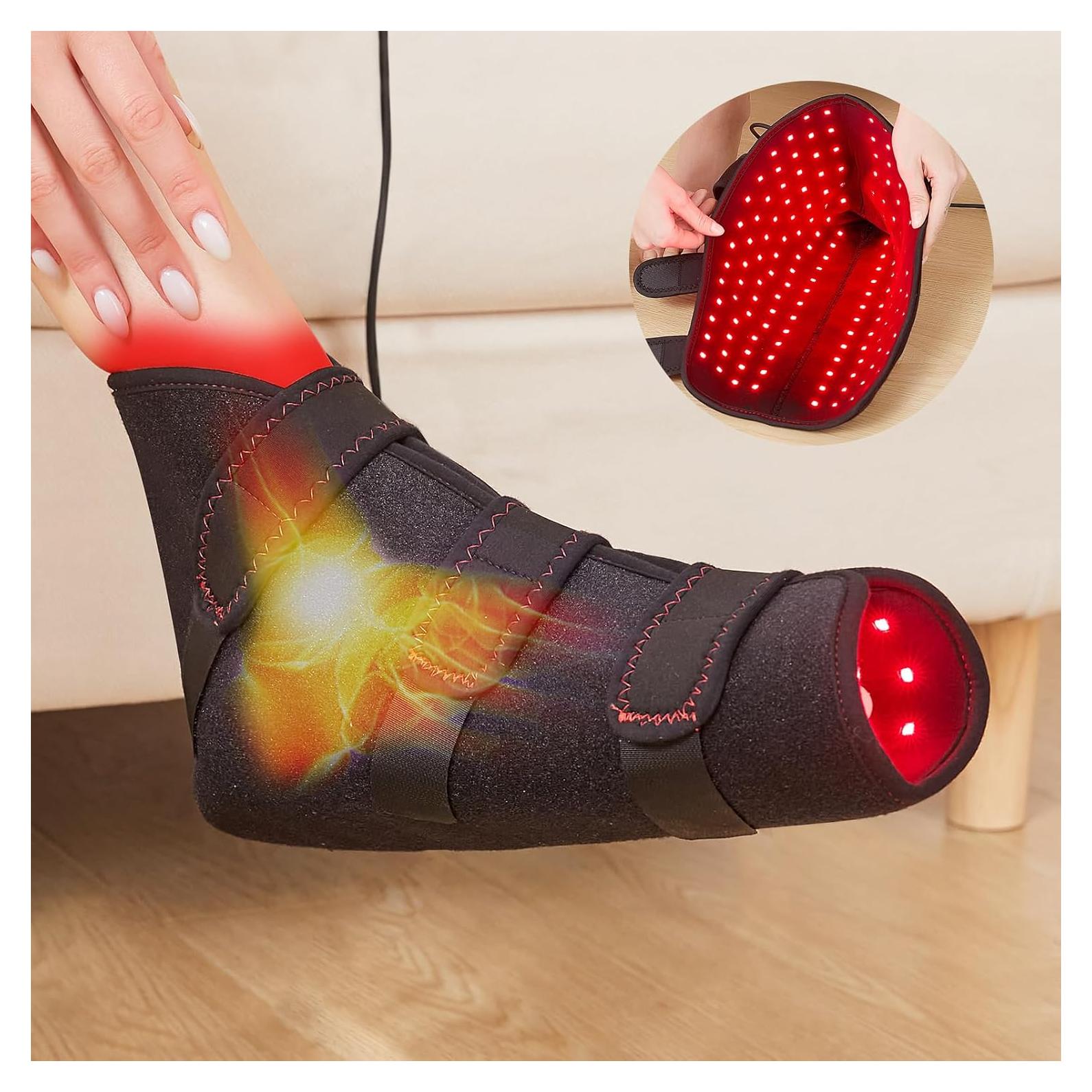 Botas de Luz Roja JOBYNA 660nm y Infrarroja 850nm Talla Única