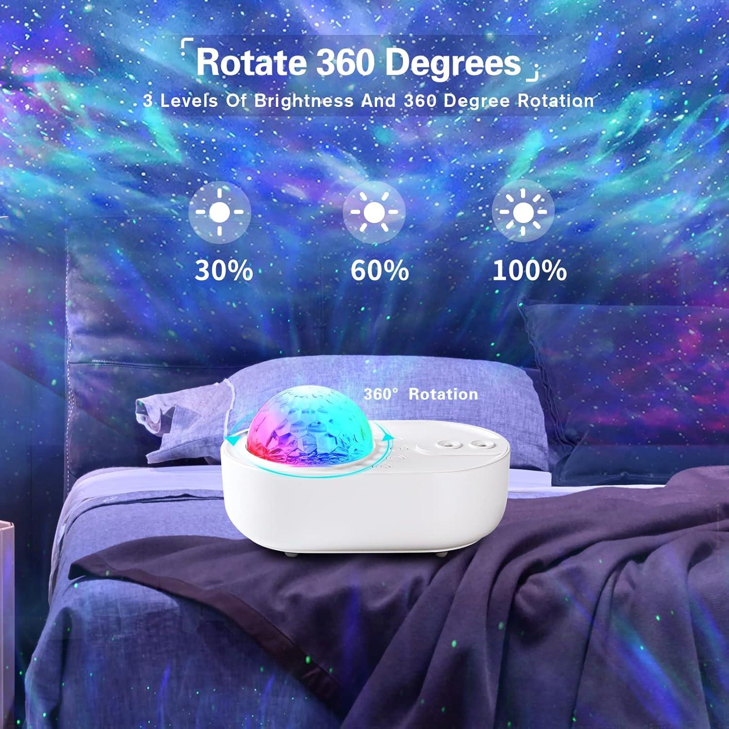 Proyector de Estrellas ONXE con Altavoz Bluetooth y Control Remoto