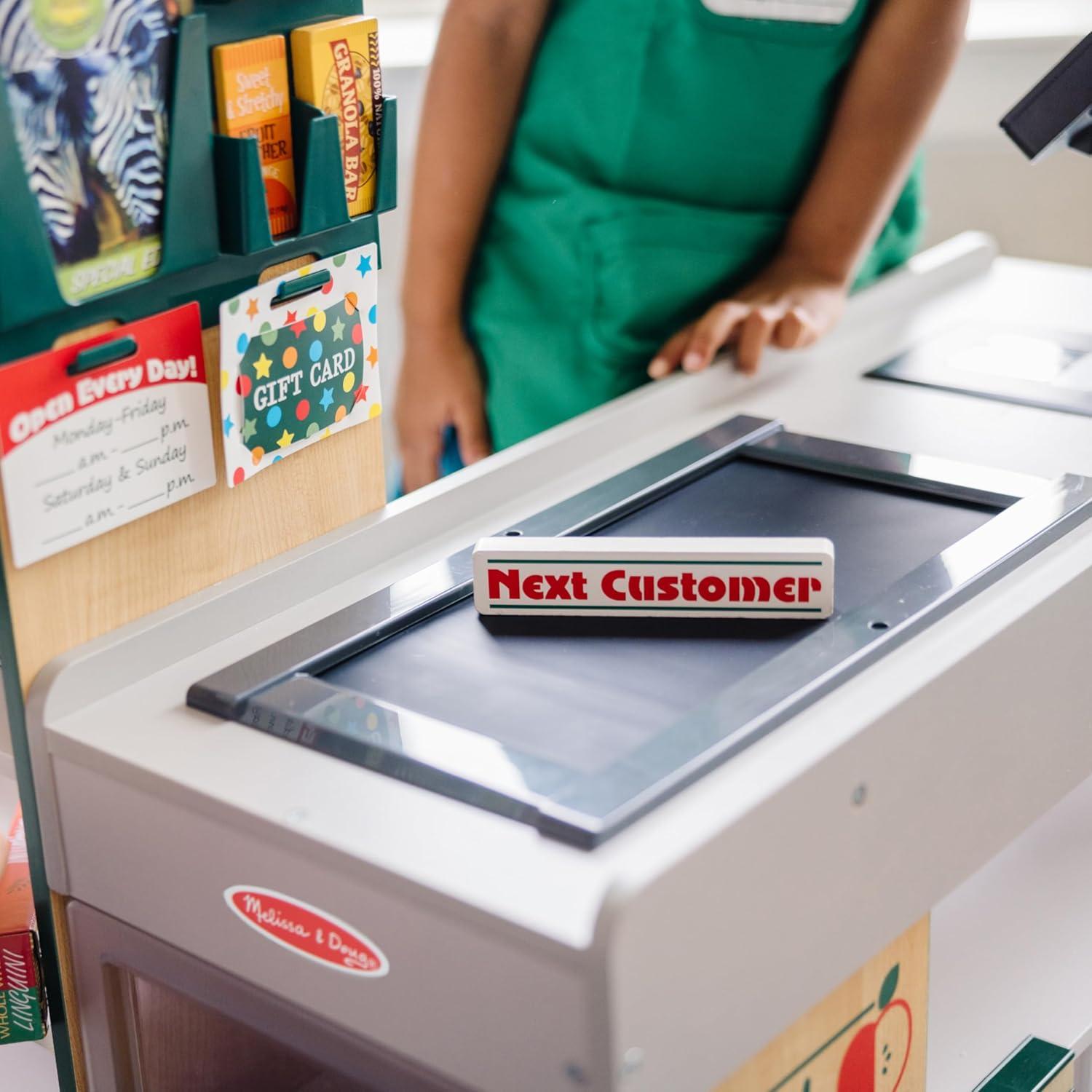 Tienda de Abarrotes de Madera Melissa & Doug 81x90x63 cm