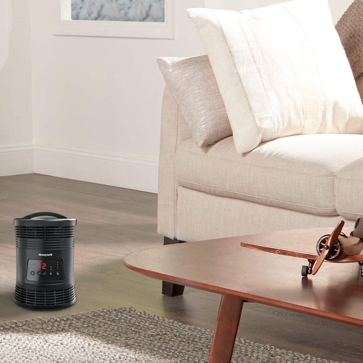 Calentador Portátil Honeywell HHF370B 360° Eléctrico Gris