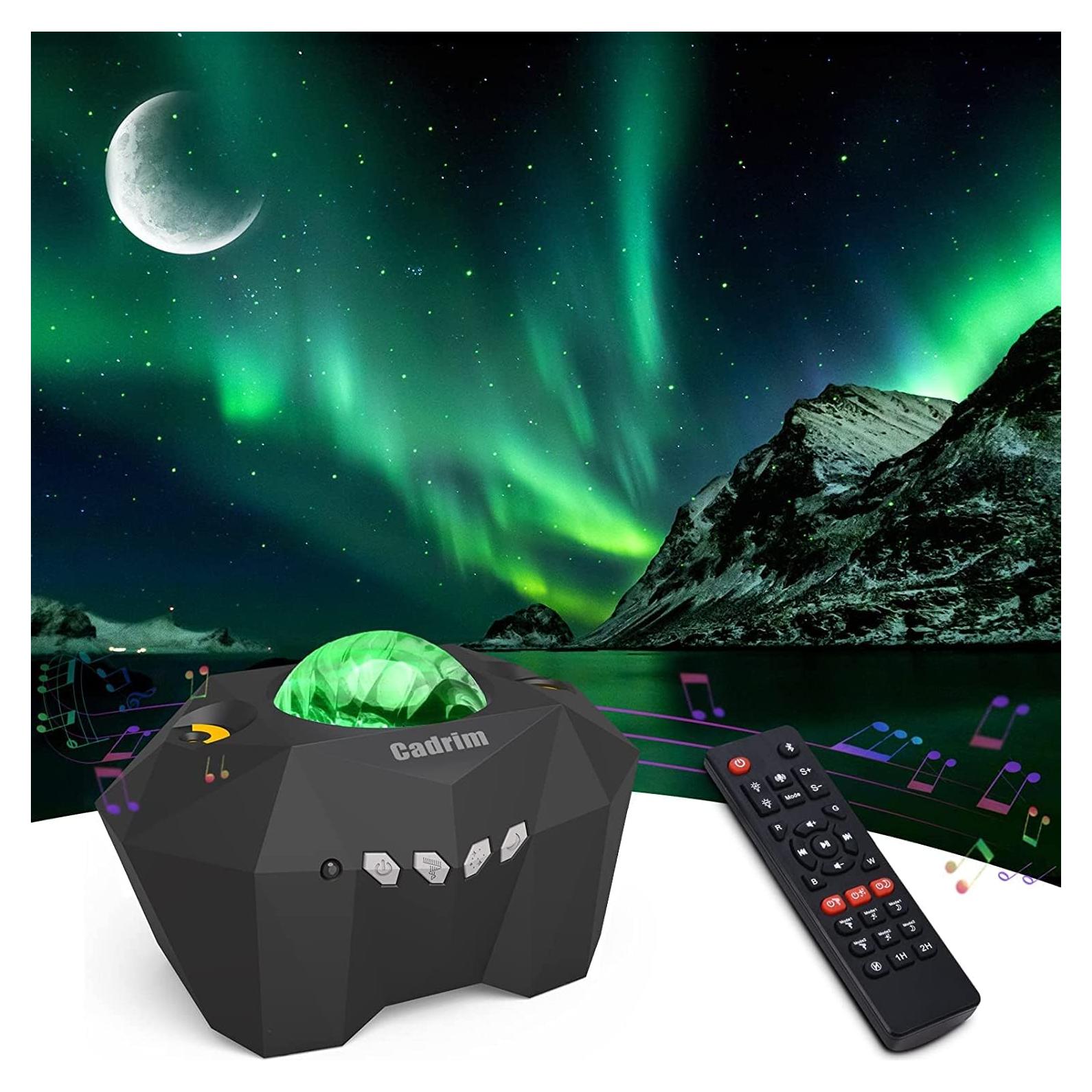 Proyector de Estrellas Cadrim AC6923 con Altavoz Bluetooth