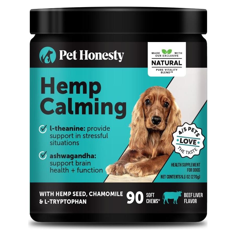 Masticables Calmantes para Perros Pet Honesty - 90 Conteos