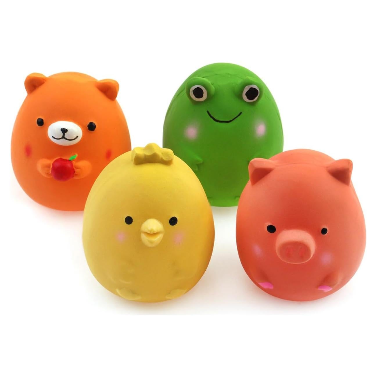 Juguetes para Perros Pequeños Chiwava 4 Piezas Láttex 5cm