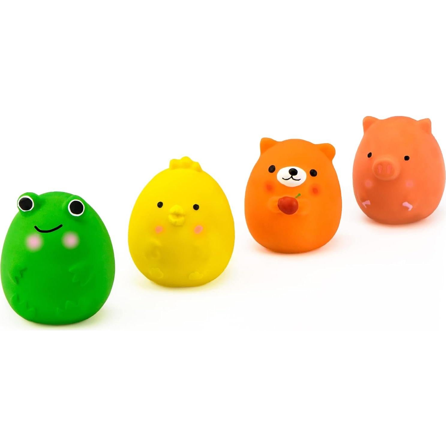 Juguetes para Perros Pequeños Chiwava 4 Piezas Láttex 5cm