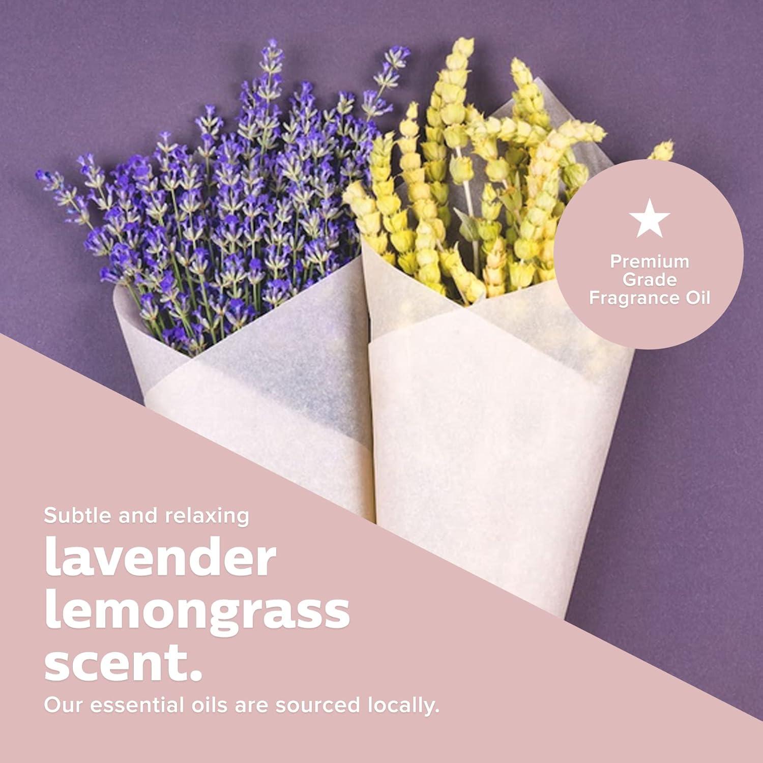 TresKin Velas Aromáticas de Soja 260g Lavanda y Limón