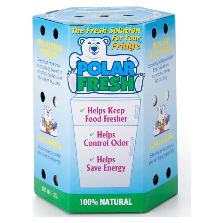 Desodorante de Refrigerador Polar Fresh - Eliminador de Olores y Control de Humedad 340g