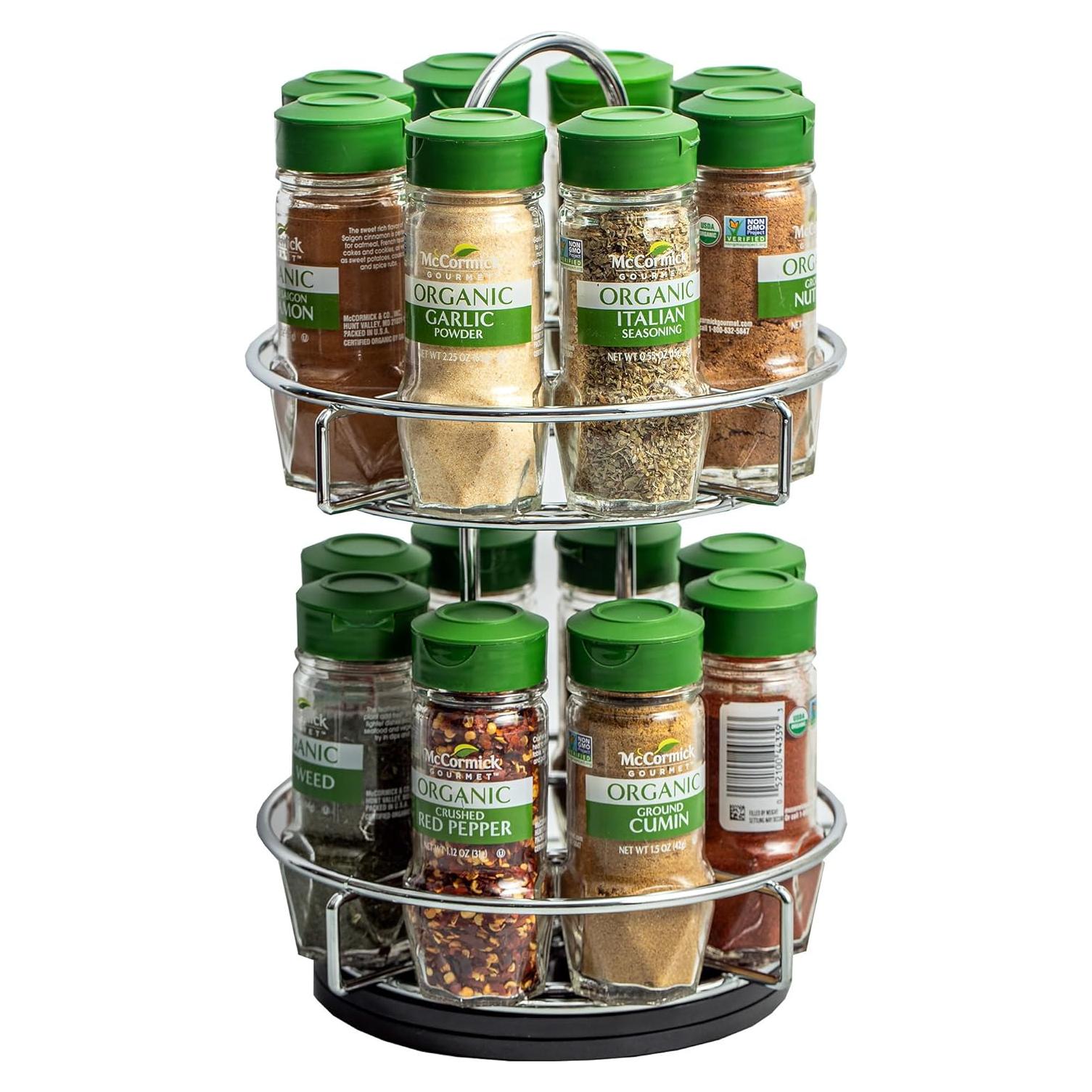 Organizador de Especias Orgánicas McCormick Gourmet 16 Piezas