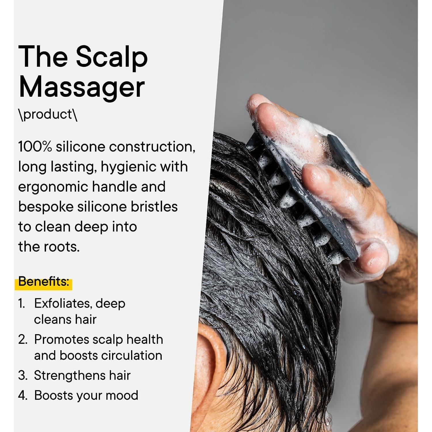 Exfoliador de Cuero Cabelludo Tooletries - Silicona 10.9x10.2cm