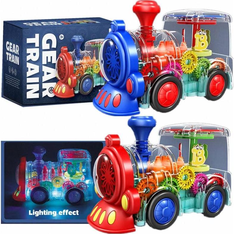 Tren Eléctrico Tooty Toy con Luz y Música - Juguete Interactivo