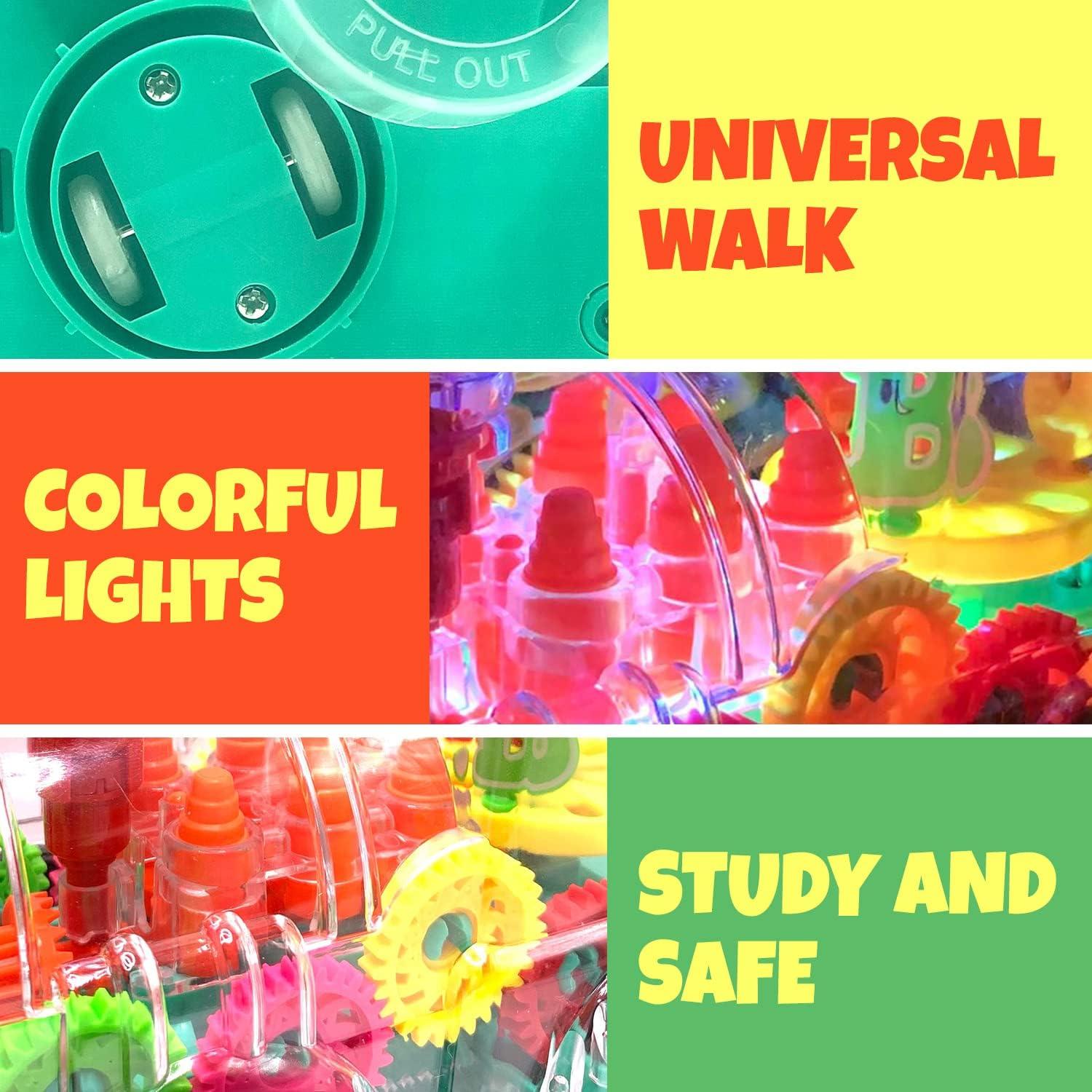 Tren Eléctrico Tooty Toy con Luz y Música - Juguete Interactivo