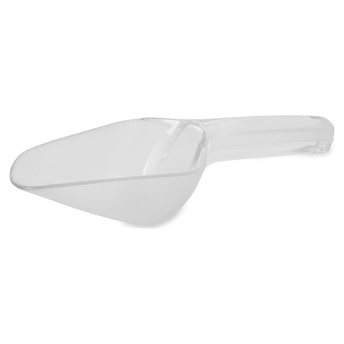 Cuchara de Hielo Rubbermaid 6 oz Transparente Apta Lavavajillas