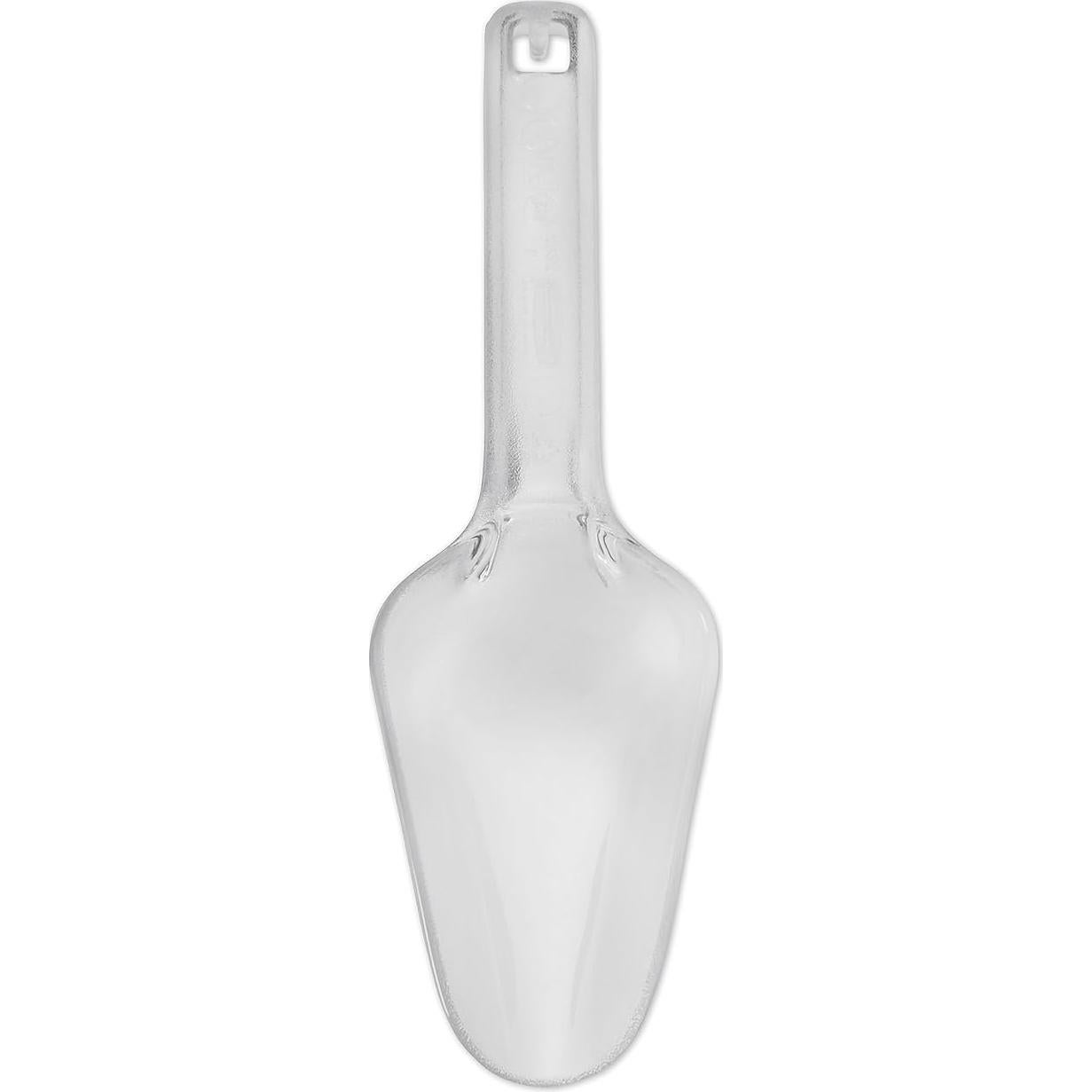Cuchara de Hielo Rubbermaid 6 oz Transparente Apta Lavavajillas