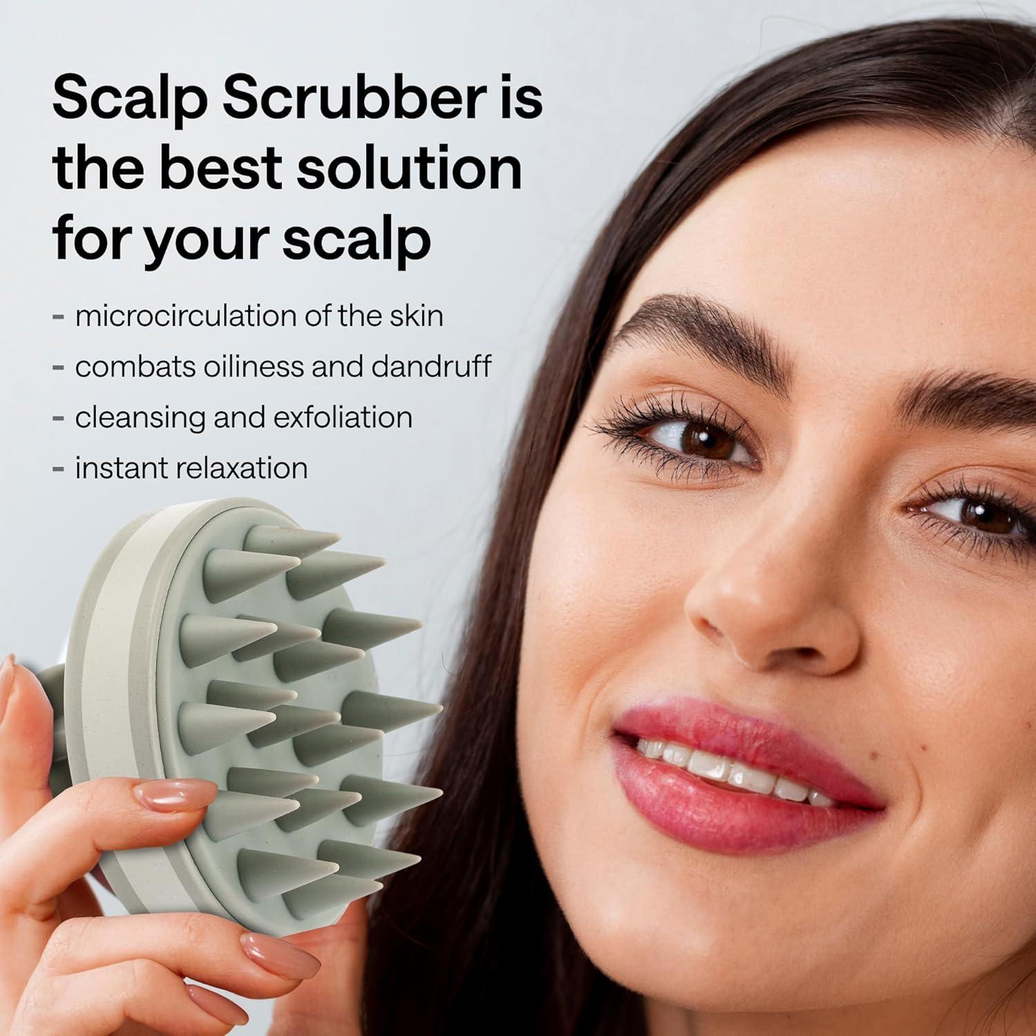 Exfoliador de cuero cabelludo Wonder Family - Gris