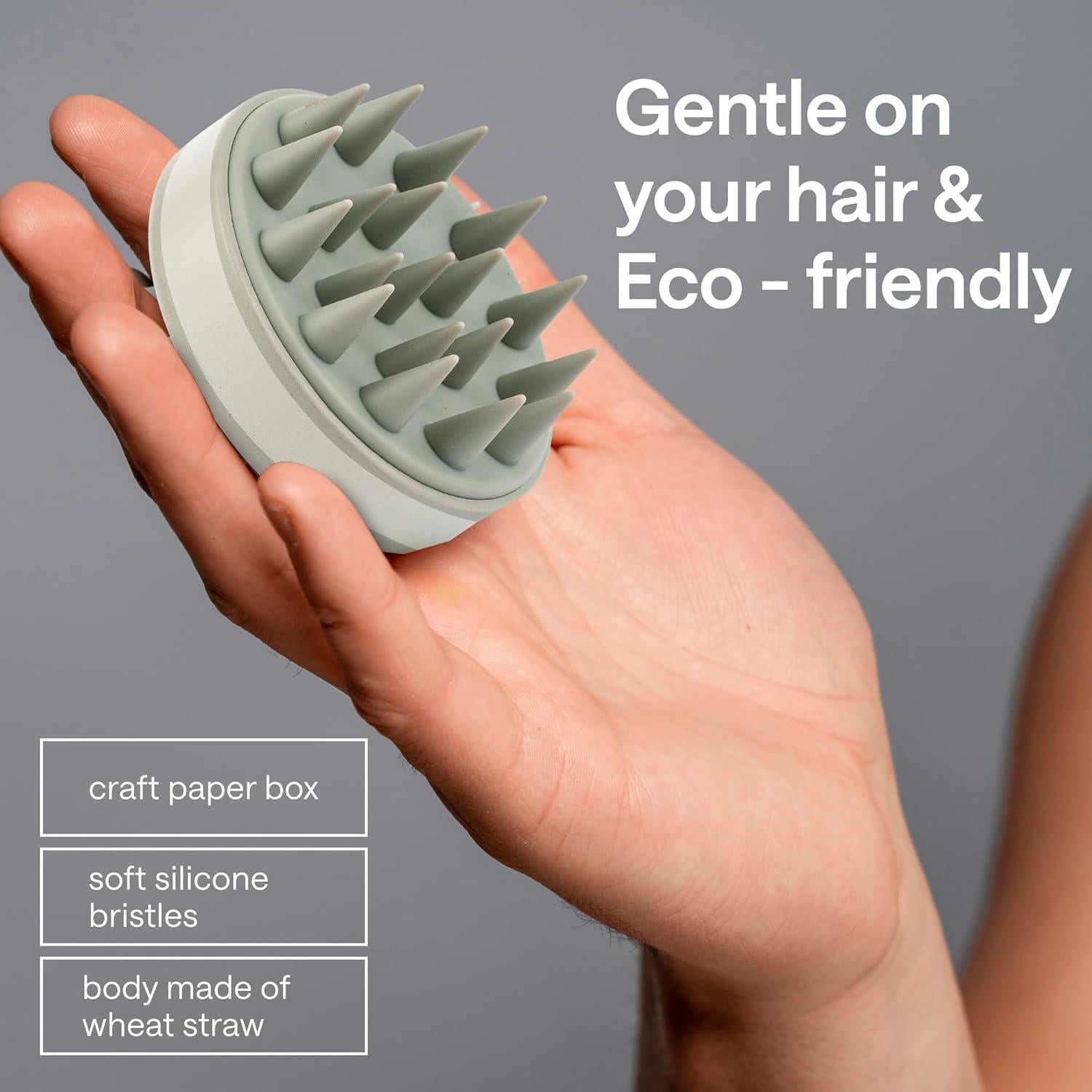 Exfoliador de cuero cabelludo Wonder Family - Gris