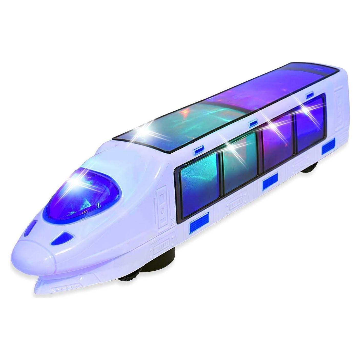 Tren Bala Eléctrico WEofrecemosloqueQUIERES 33x6.1cm con Música