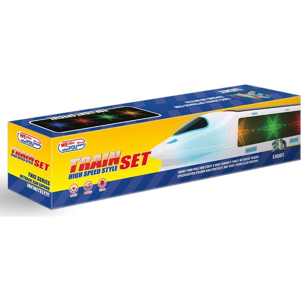 Tren Bala Eléctrico WEofrecemosloqueQUIERES 33x6.1cm con Música