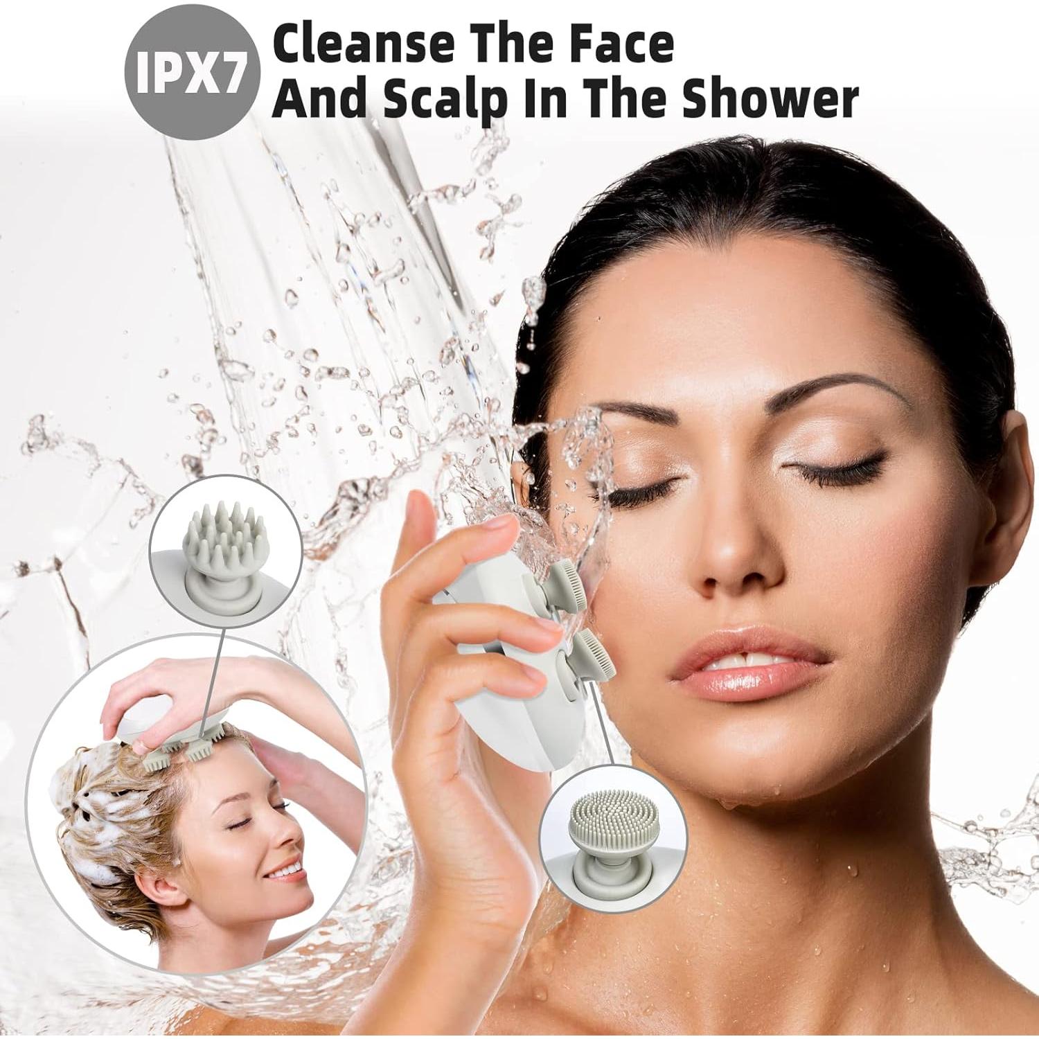 Masajeador Eléctrico MOUNTRAX 5 en 1 para Cuero Cabelludo