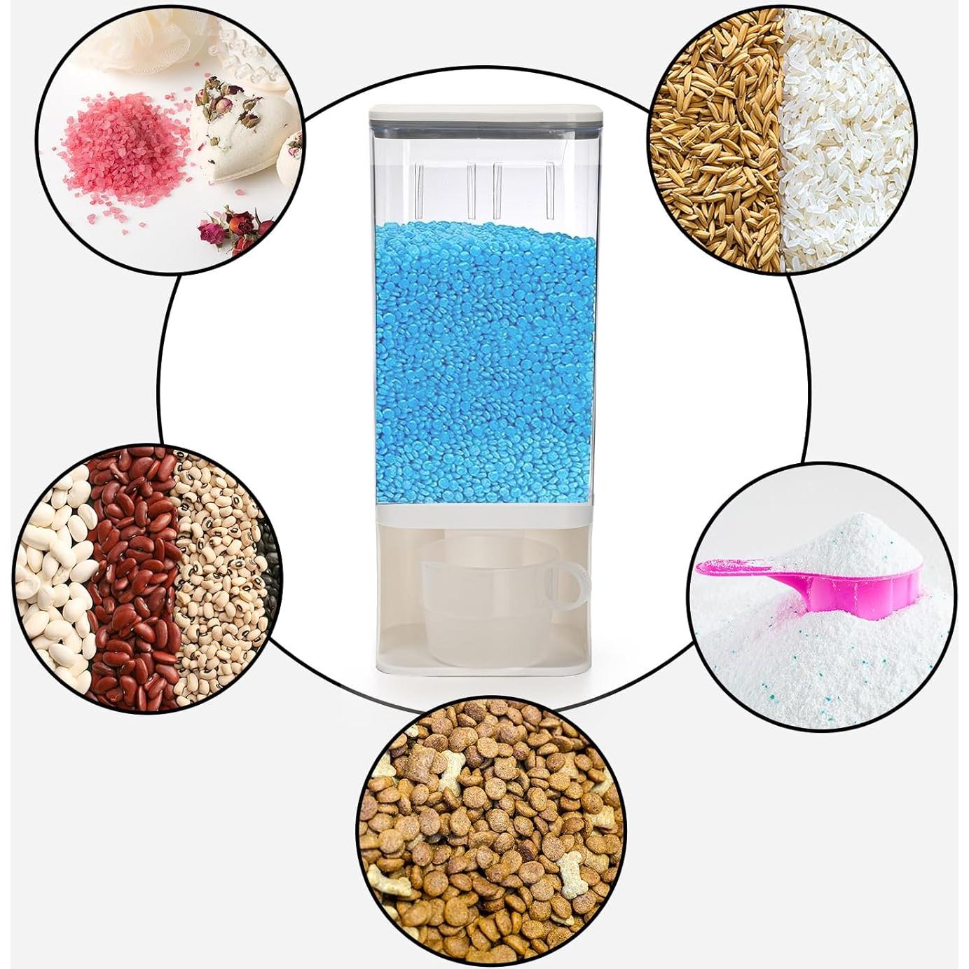 Dispensador de Arroz AVLA 1.5L Libre de BPA con Taza Medidora