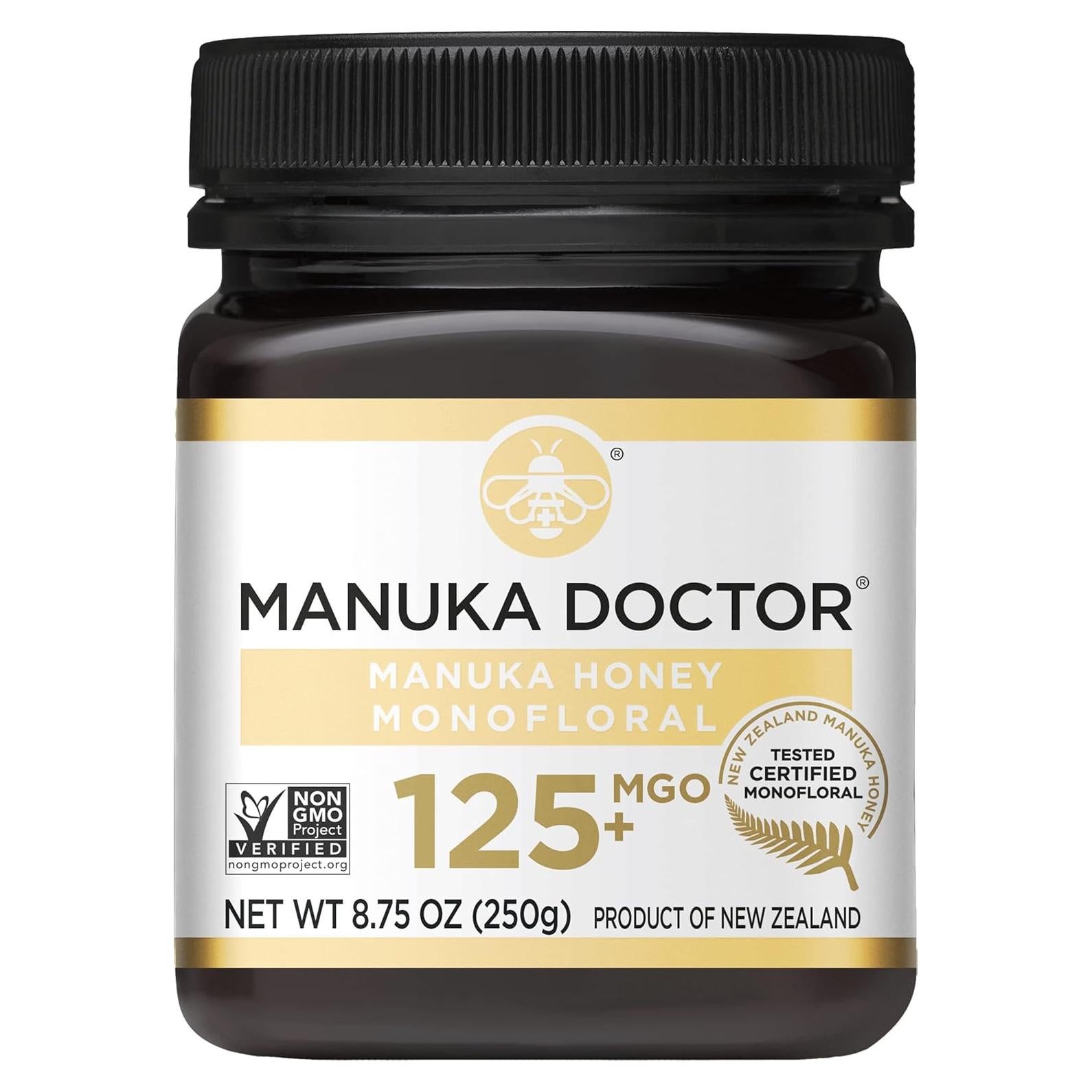 Miel de Manuka Monofloral Manuka Doctor MGO 125+ 247.5g