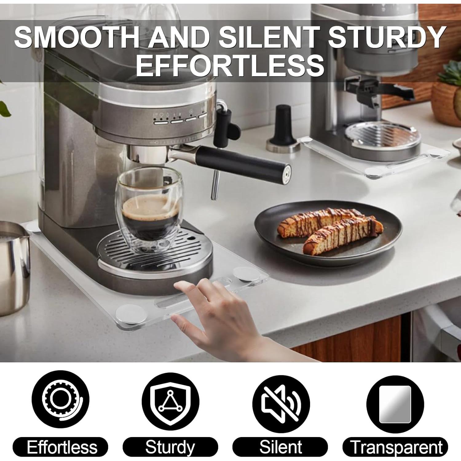 Deslizador de electrodomésticos Aromeili 9.8x14" Acrílico Transparente