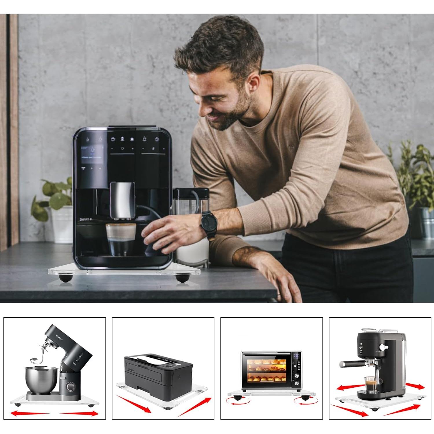 Deslizador de electrodomésticos Aromeili 9.8x14" Acrílico Transparente