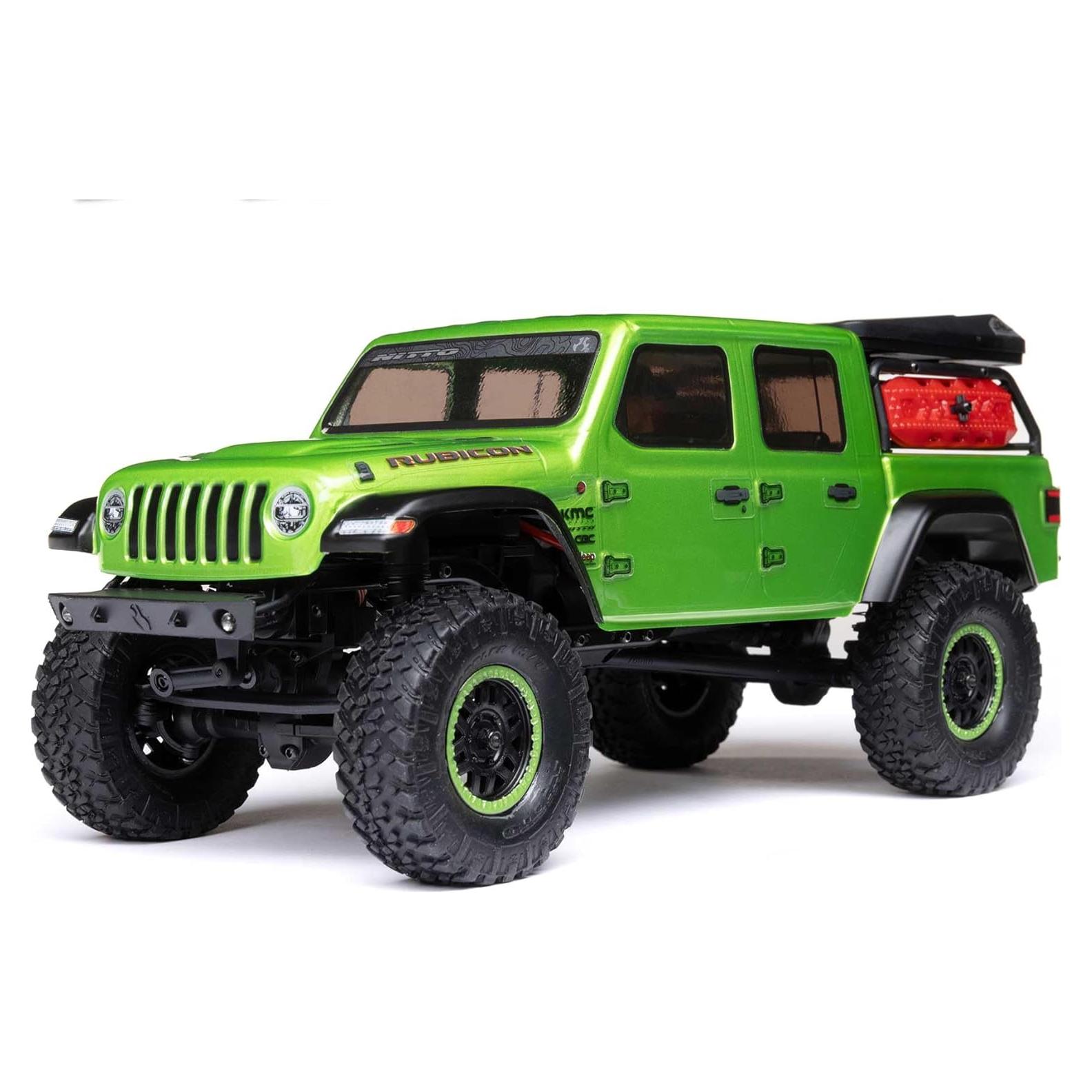 Coche RC Axial SCX24 Jeep Gladiator 4x4 Verde RTR 1/24