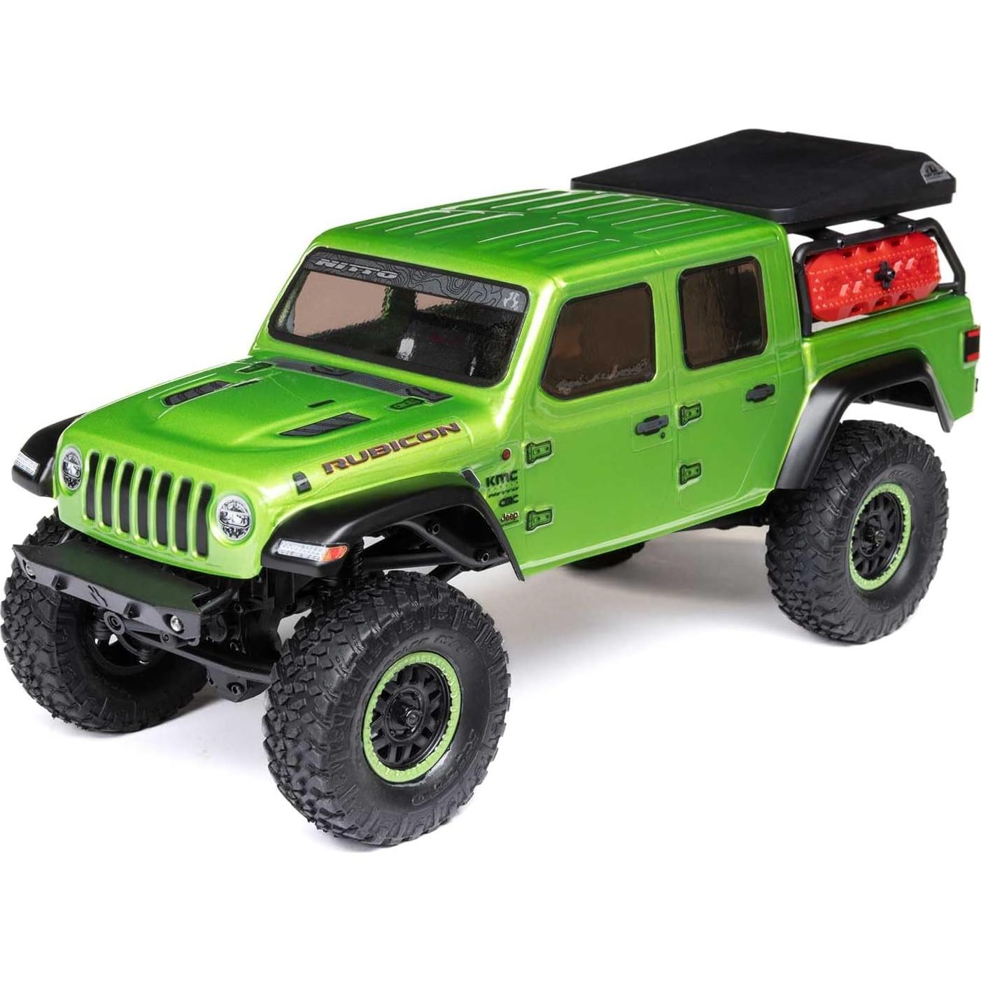 Coche RC Axial SCX24 Jeep Gladiator 4x4 Verde RTR 1/24