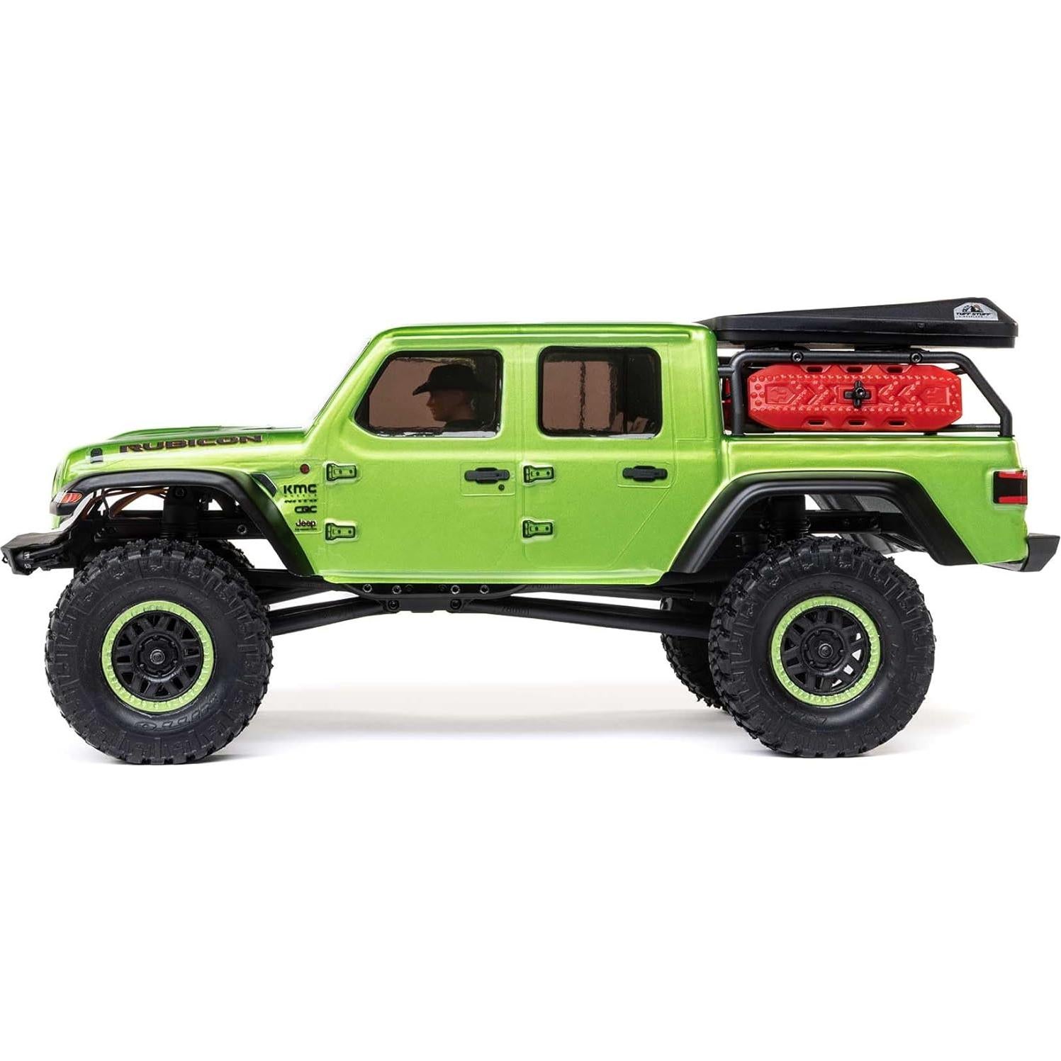 Coche RC Axial SCX24 Jeep Gladiator 4x4 Verde RTR 1/24